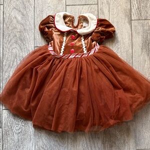 Taylor Joelle-Gingerbread Dress Costume for Kids
